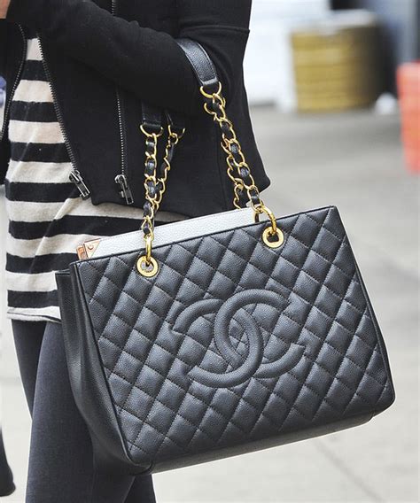 chanel gst caviar ghw|CHANEL Caviar Grand Shopping Tote GST Black .